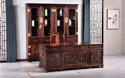 2米山水寫字臺(tái)