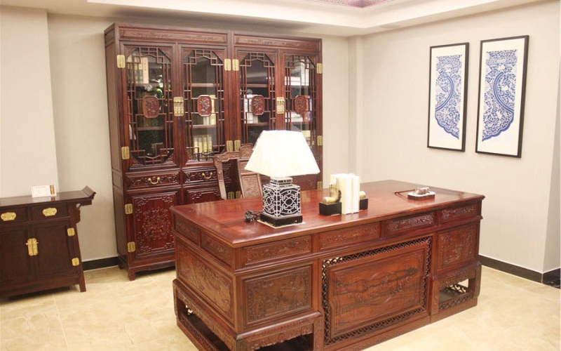 漢宮書(shū)桌書(shū)柜